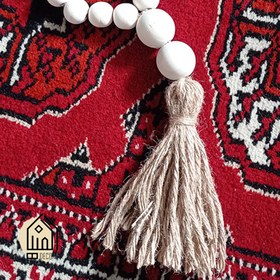 تصویر ریسه مهره ای چوبی 04 