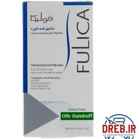 تصویر فولیکا شامپو ضدشوره پوست سر چرب _ fulica anti dandruff shampoo oily scalp 