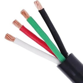 تصویر کابل برق افشان 4*4 کرمان کابل رادین متری kerman cable