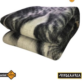 تصویر پتو رنگ مشکی 