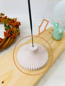 تصویر جا عودی شیاردار پایه عود شیاردار شهر شمع