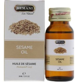 تصویر روغن کنجد 30 میلی‌لیتر برند hemani Sesame Oil 30ml