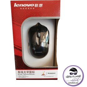 تصویر ماوس سیم دار LENOVO ساده 