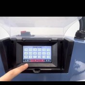 تصویر دستگاه قلاویز زن سروموتوردار همراه با کلاج کنترل سرعت یونیورسال 3تا 16 