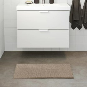 تصویر پادری حمام ایکیا مدل TOFTBO سایز 50×80 سانتی متر سفید ا Bath mat Bath mat