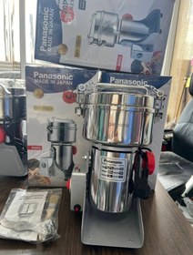 تصویر اسیاب ۸۰۰ گرمی صنعتی پاناسونیک آسیاب مدل 2024 مناسب عطاریها Panasonic 800 gram industrial grinder, model 2024, suitable for perfumers