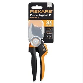 تصویر قیچی باغبانی فیسکارس فنلاند مدل fiskars PX92 دسته چرخان 