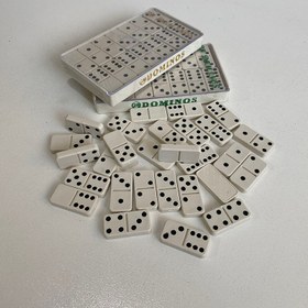 تصویر بازی دومینو جعبه پلاستیکی domino