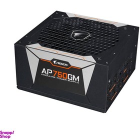 تصویر پاور گیگابایت مدل Aorus GP-AP750GM 80Plus Gold توان 750 وات 