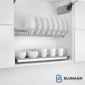 تصویر آبچکان بالای سینک تمام استیل - فانتونی 