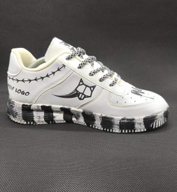 تصویر ناکد ولف مشکی سفید 