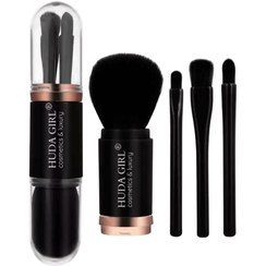 تصویر براش‌های آرایش چندکاره مدل 2 برند بیوتی این ارت beauty in earth makeup brush multi 2 makeup brush set