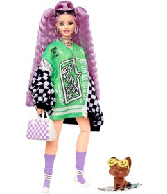 تصویر عروسک‌های باربی اکسترا با حیوان خانگی برند mattel Barbie Extra Dolls with Pet