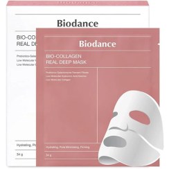 تصویر ماسک ورقه ای کلاژن بایودنس اصل کره /1 بسته Biodance