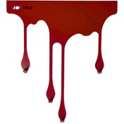 تصویر آویز لباس متوسط قرمز drop iron 