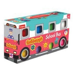 تصویر وسیله بازی اتوبوس مدرسه برند funskool School Bus Play Vehicle