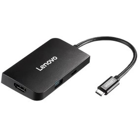 تصویر هاب 5 پورت Type C لنوو Lenovo S705 5 in 1 Type C HUB Adapter HDMI PD 