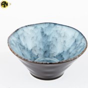 تصویر کاسه مخروطی متوسط (سوپ خوری) سرامیک کوره ای کد125 (یک عددی) 