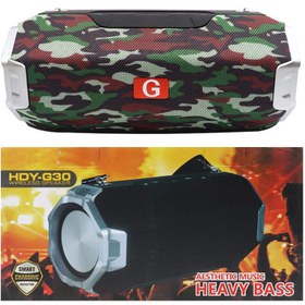 تصویر اسپیکر بلوتوثی رم و فلش خور YCW HDY-G30 YCW HDY-G30 Wireless Portable Speaker