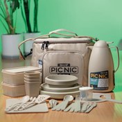 تصویر سبد پیک نیک ۴ نفره تاپکو ۴۵ پارچه 