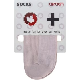 تصویر جوراب مچی خاکی 