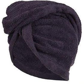 تصویر حوله سر جادویی دکمه دار 