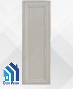 تصویر کاشی خاک‌سفید جگوار 30×10 کالکشن کونیک طوسی روشن براق 