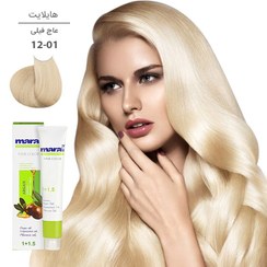 تصویر رنگ مو مارال سری هایلایت شماره 12.01 رنگ عاج فیلی حجم 100ml ا Maral Highlight Series Hair Color No. 12.01 Elephant Ivory Color Volume 100ml Maral Highlight Series Hair Color No. 12.01 Elephant Ivory Color Volume 100ml