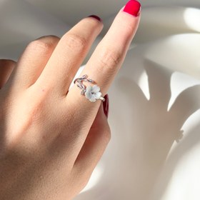 تصویر انگشتر گل صدفی 