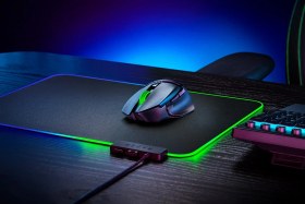 تصویر ماوس بی سیم گیمینگ ریزر Basilisk V3 X Hyperspeed Razer Basilisk V3 X Hyperspeed Gaming Mouse