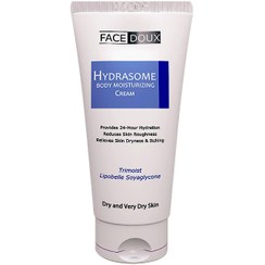 تصویر کرم مرطوب کننده قوی بدن هیدرازوم فیس دوکس حجم 50 میلی لیتر FaceDoux Hydrasome Body Moisturizing Cream 50ml