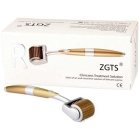 تصویر ماساژور Z.G.T.S سایز 2.5 درمارولر غلطکی 540 سوزنه تیتانیومی D ادرمارولر ZGTS derma roller 2.5 mm 