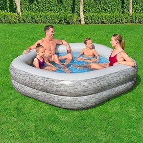 تصویر استخر بادی 5ضلعی خانوادگی مبلی BestWay 54423 BestWay 54423