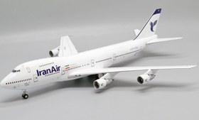 تصویر ماکت هواپیما بوئینگ 747 ایران ایر | Jc Wings 1:200 Boeing 747-200 Iran Air EP-IAH 