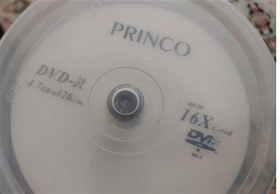 تصویر بسته DVD پراینکو 40عددی 