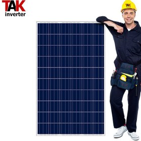 تصویر پنل خورشیدی ۲۶۰ وات Shinsung پلی کریستال کره جنوبی solar panel 260 watt polycristal Shinshung