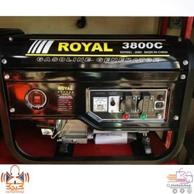 تصویر موتور برق 3.5 کیلو وات بنزینی رویال Royal 13800 C- هندلی ا موتور برق بنزینی 3.5 کیلو وات رویال Royal 13800C موتور برق بنزینی 3.5 کیلو وات رویال Royal 13800C