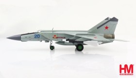 تصویر ماکت جنگنده میگ 25 نیروی هوایی شوروی | Hobby Master 1:72 MIG-25PDS Foxbat Blue 20 Soviet Air Force 