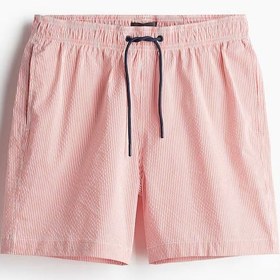 تصویر شلوارک شنا با برش مستقیم برند H&M Straight Fit Swim Shorts