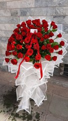 تصویر پایه گل رز هلندی طبیعی مناسب تزئین و ساخت دسته‌گل‌های لوکس 