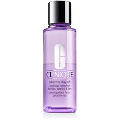 تصویر پاک کننده آرایش دو فاز چشم ولب Cliniqu Take The Day Off Makeup Remover 