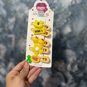 تصویر گیره سر سیلیکونی فلزی 