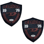 تصویر استیکر پارچه و لباس مدل دیزل 1978 بسته 2 عددی 