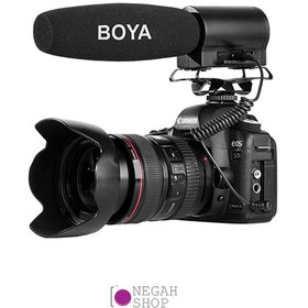 تصویر میکروفون شات گان بویا مدل BY-DMR7 Boya BY-DMR7 Shotgun Microphone with Integrated Flash Recorder