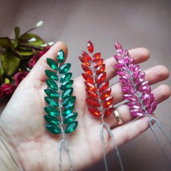 تصویر گیره سر شنیون مناسب شنیون برای سالن های زیبایی 