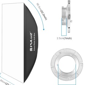 تصویر سافت باکس 90*60 سانتی متر Puluz 