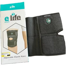 تصویر زانوبند قابل تنظیم الاستیک الایف 620 elife adjustable elastic knee support 620