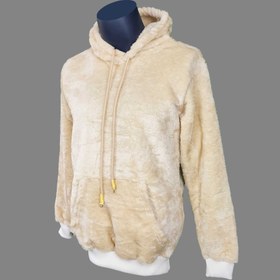 تصویر سویشرت هودی بره ای 