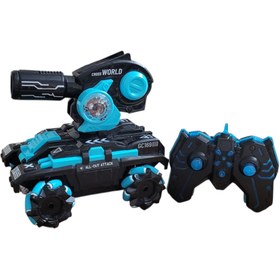 تصویر اسباب بازی تانک کنترلی دودزا آیتم 169 - قرمز 