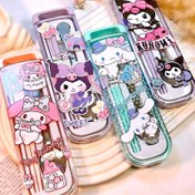 تصویر ست قاشق و چنگال فانتزی Kuromi 